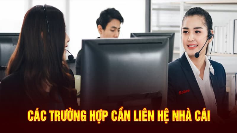 Những trường hợp người chơi nên liên hệ Tydo88